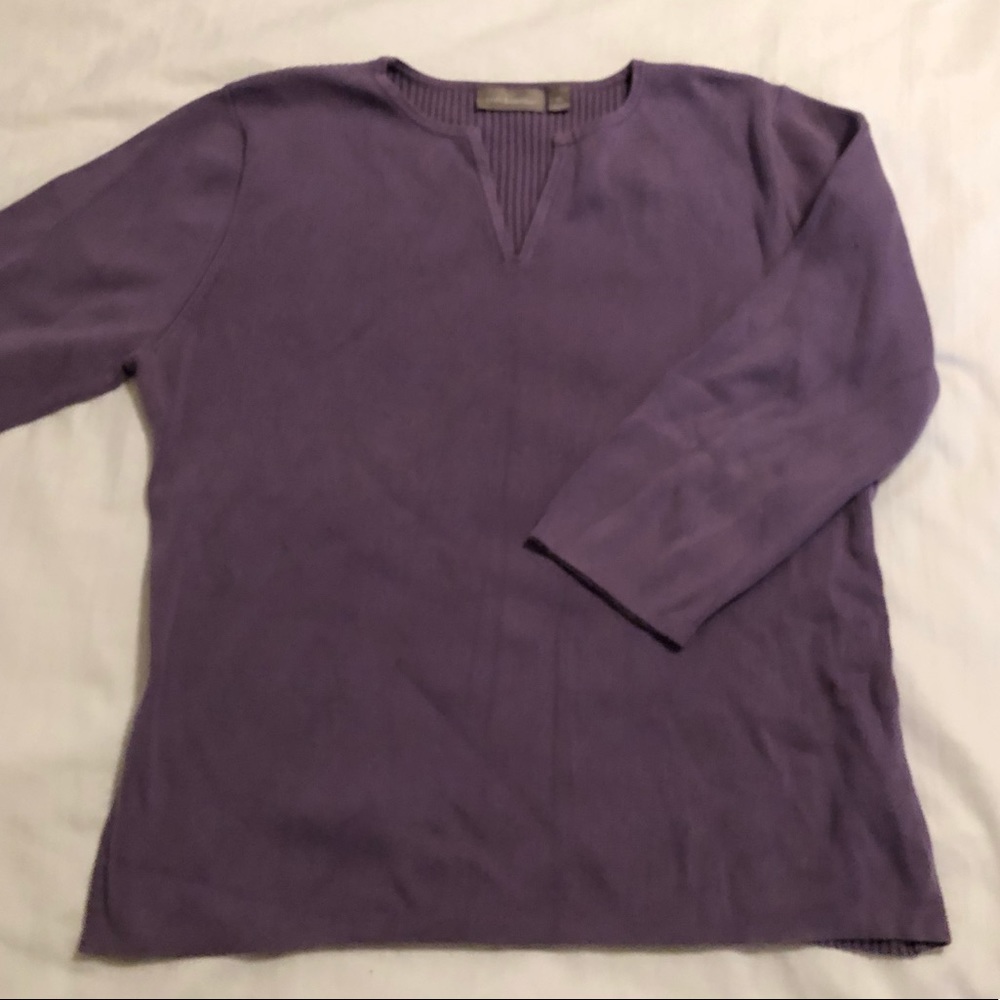 Purple Sweater